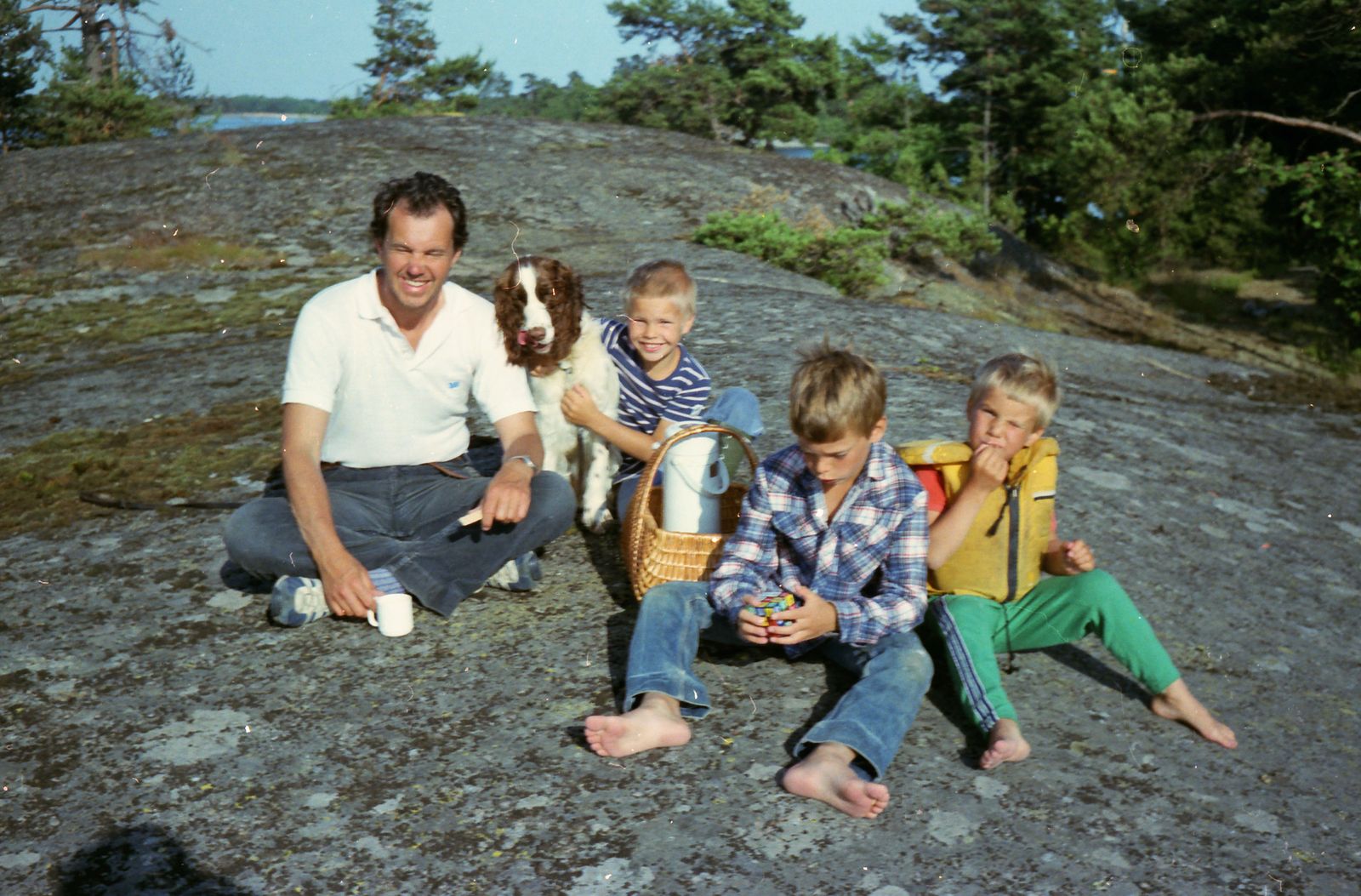 Bertil, Kickan, Thomas, Johan, Björn