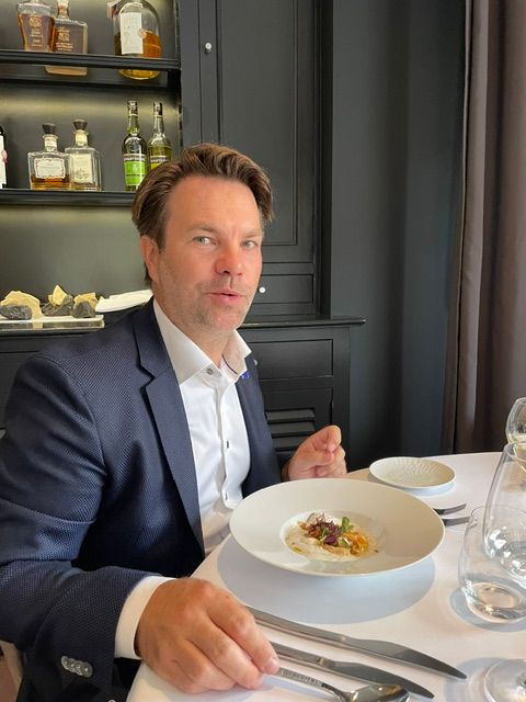 Thomas lunch på lyxkrog (2018?)